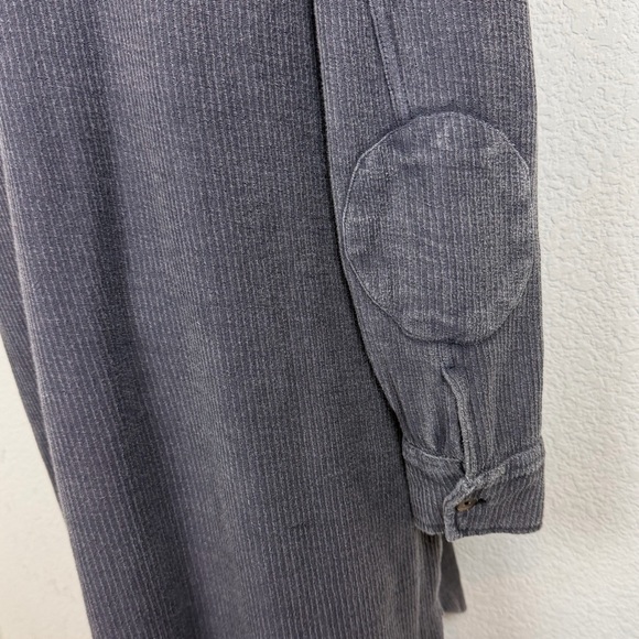 Pilcro by Anthropologie Duster Shacket Oversized Button Front Cozy Cotton - Picture 10 of 12